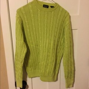 Light Green Jos A Bank Sweater